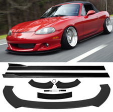 Spoilerschwert Spoilerlippe Frontspoiler 2m Seitenschweller für Mazda MX5 NB