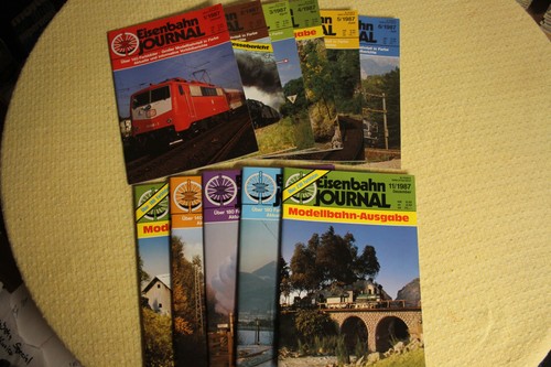 Eisenbahn journal jahrgang - eisenbahn,