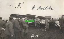 1.WK Hptm. Boelckes 7.Abschuß am 5.1.1916 mit Widmung von Ihm , selten !!