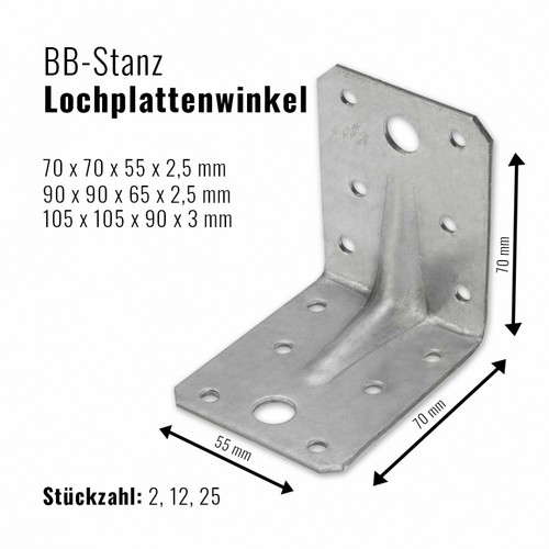 Stanz lochplattenwinkel - stanz,