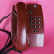 Vintage Telecom 9040R Burgunderrot getestet funktioniert einwandfrei 80er Jahre Requisite?
