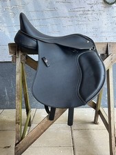 Wintec 500 VS-Sattel Pony 15" Hart mit schwarzem Kopfsattel