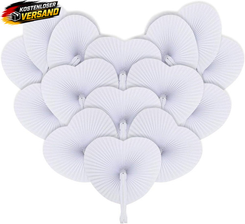 Faltfächer hochzeit herz - hochzeit, 60