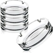 4x Aschenbecher Glas