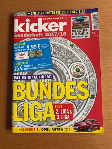 Kicker sonderheft bundesliga - kicker,
