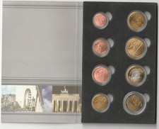 Münzen Vatikan 2005, Satz Proben Sede Vacante in  Original + feinster  Erhaltung