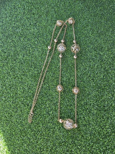 Süße lange kette mit - süße, kugeln