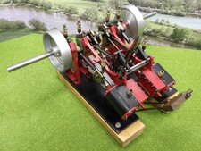 Dampfmaschine Diagonal Schaufelrad  (UR) C0560