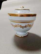 Biedermeier Porzellan Dose