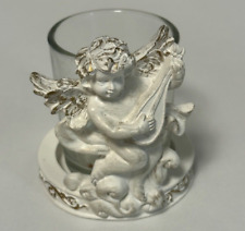 Teelicht-Glas mit Engel