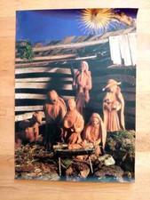 Weihnachten Poster Krippe