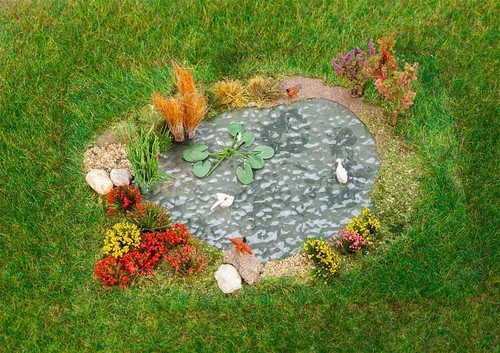 Faller 181278 ziergarten mit - ziergarten,