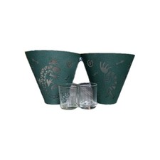 WANDHALTER - ARIZONA - KOKOPELLI - GRÜN - KERZEN - PARTYLITE - Inkas - Majas