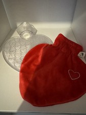 Hugo Frosch Wärmflasche Herz 1 Liter rot