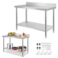 120cm edelstahltisch edelstahl - edelstahltisch,