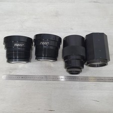 4x Vintage Objektiv X Ray