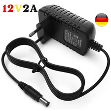 12V 2A AC/DC 24W NETZTEIL Trafo Netzadapter Steckernetzteil Ladegerät LED Driver