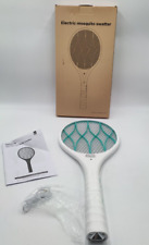 Fliegenklatsche Elektrisch 4000V Akku USB Elektro Insekten Klatsche LED Licht