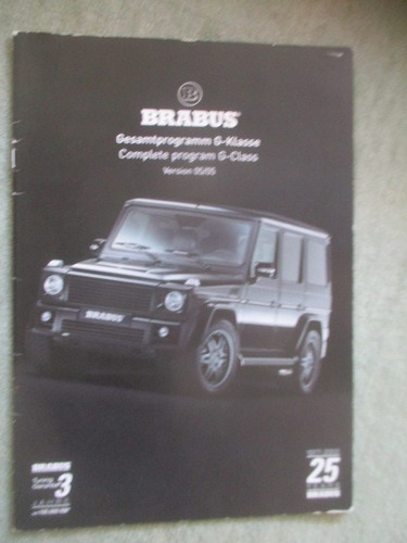 Brabus mercedes benz klasse - brabus, g-klasse
