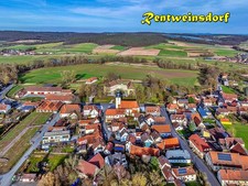 Rentweinsdorf Panorama Bayern