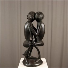 80604) Doppel-Figur Makonde