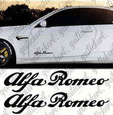 2x 40 cm Aufkleber für Alfa