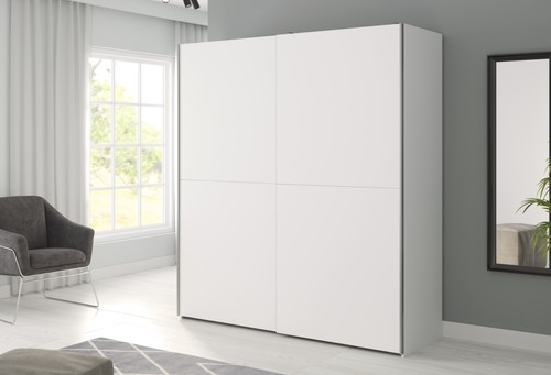Schiebetürenschrank weiß