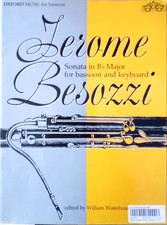 Jerome Besozzi-Sonata in B flat major-for Bassoon/Fagott and Keyboard - Nr. 9106