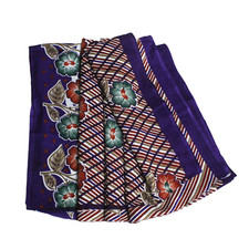 Blauer Sari indisches