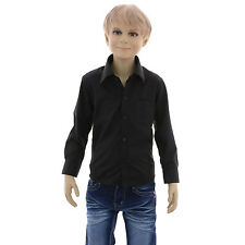 GILLSONZ A1 Kinder Party Hemd freizeit Hemd bügelleicht Gr.86-164