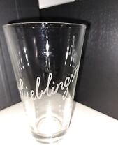 Leonardo * Wasserglas Saftglas * Gravur "Lieblingsmensch" * Neu 