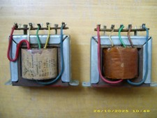 2 x Telefunken Ausgangs-Übertrager EL41 / EL95 , Typ: Bv 41.0.13.04-30 , gut !