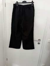 🖤 Schwarze Leinen-Culotte /