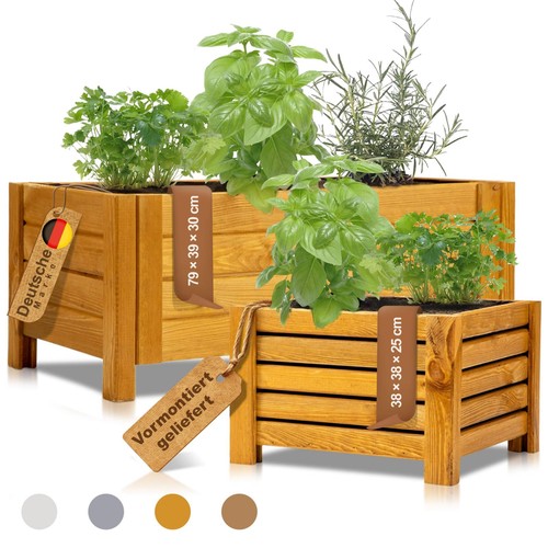 Blumenkasten holz hochbeet - blumenkasten,