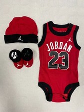 Baby-Set Jordan 23 Rot 3 Teile