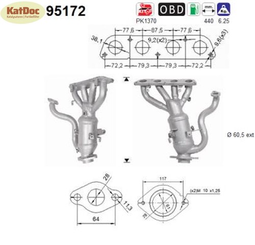 Katalysator für toyota - für,