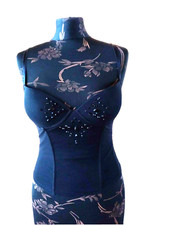 KORSAGE, Gr. 75A, schwarz