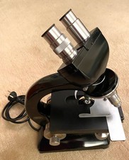 STEINDORFF MIKROSKOP - BINOKULAR - inkl. Holzkoffer