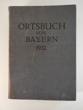 Ortsbuch von Bayern 1932