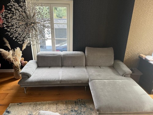 Joop ecksofa velours studio - ecksofa,