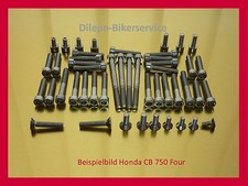 Schrauben Edelstahl Schraubensatz Motorschrauben für Honda CB 750 Four / CB750 