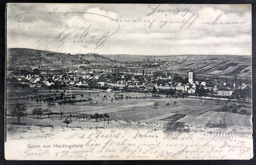 Heidingsfeld franken - ak,