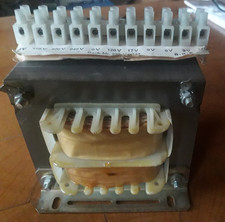 Transformator EI102b, 115, 220, 240V prim, 2x17V sec.