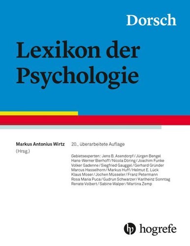 Dorsch lexikon der - -,