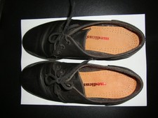 selten getragene bequeme Schuhe von graceland medicus, Gr. 39, schwarz, Leder