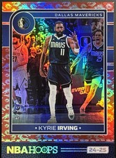 Kyrie Irving 2024-25 Panini NBA Hoops /75 Red Dragon Year #108 Dallas Mavericks