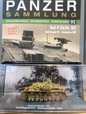 Panzer 92 Sammlung 1-110 Aussuchen De Agostini 1:72 + Zeitung Stu6 IV KFZ 167