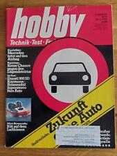 Hobby 05/1978 VW Bus T2 Karman Komfort Wohnmobil - Ducati 900 SD