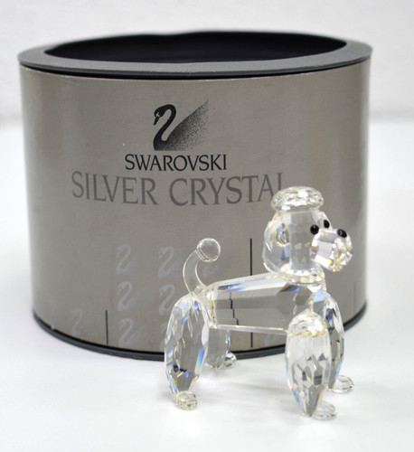 Swarovski figur hund pudel - swarovski,
