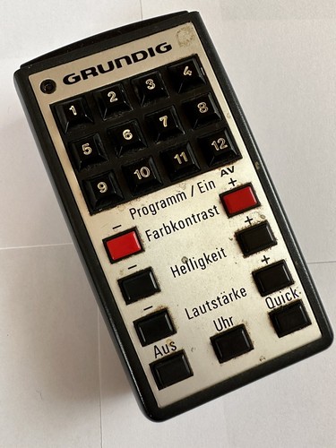 Vintage fernbedienung grundig - vintage,
